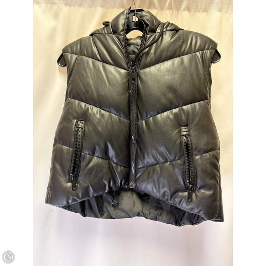 Vest Puffer & Quilted By Love Tree In Black, Size: S