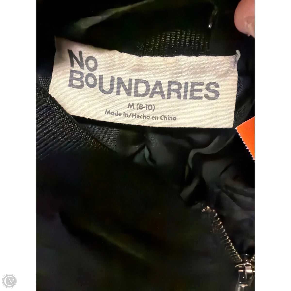 Jacket Other By No Boundaries In Black, Size: M