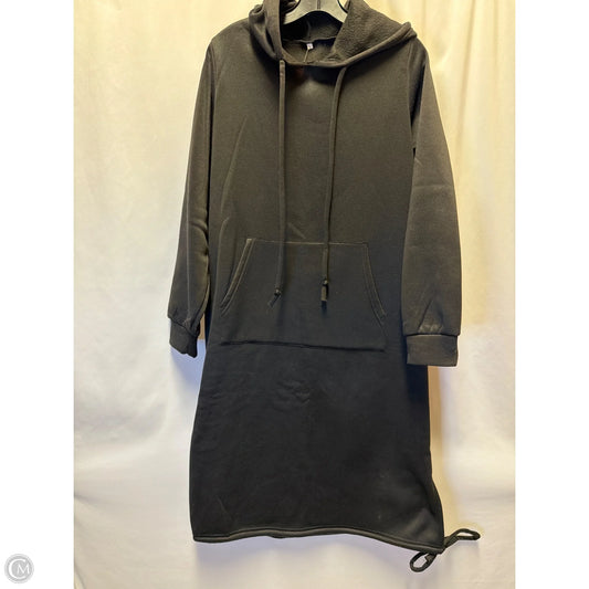 Sweatshirt Hoodie By Clothes Mentor In Black, Size: S