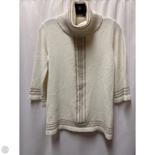 Sweater By Clothes Mentor In Cream, Size: S