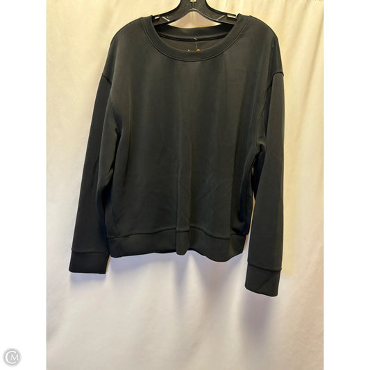 Sweatshirt Crewneck By A New Day In Black, Size: L
