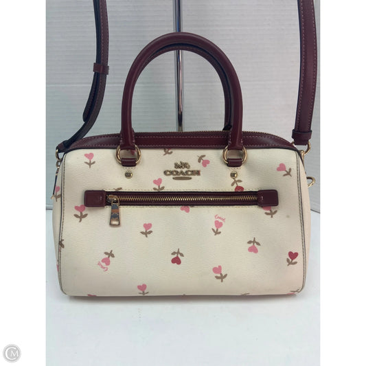 Crossbody Designer By Coach, Size: Medium