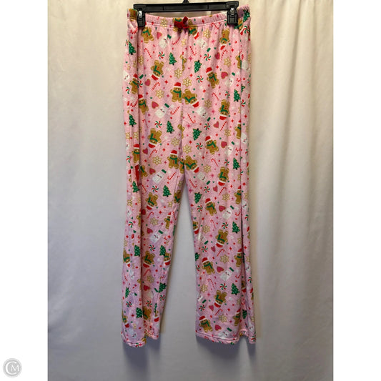 Pajama Pants By Clothes Mentor In Pink, Size: Xl