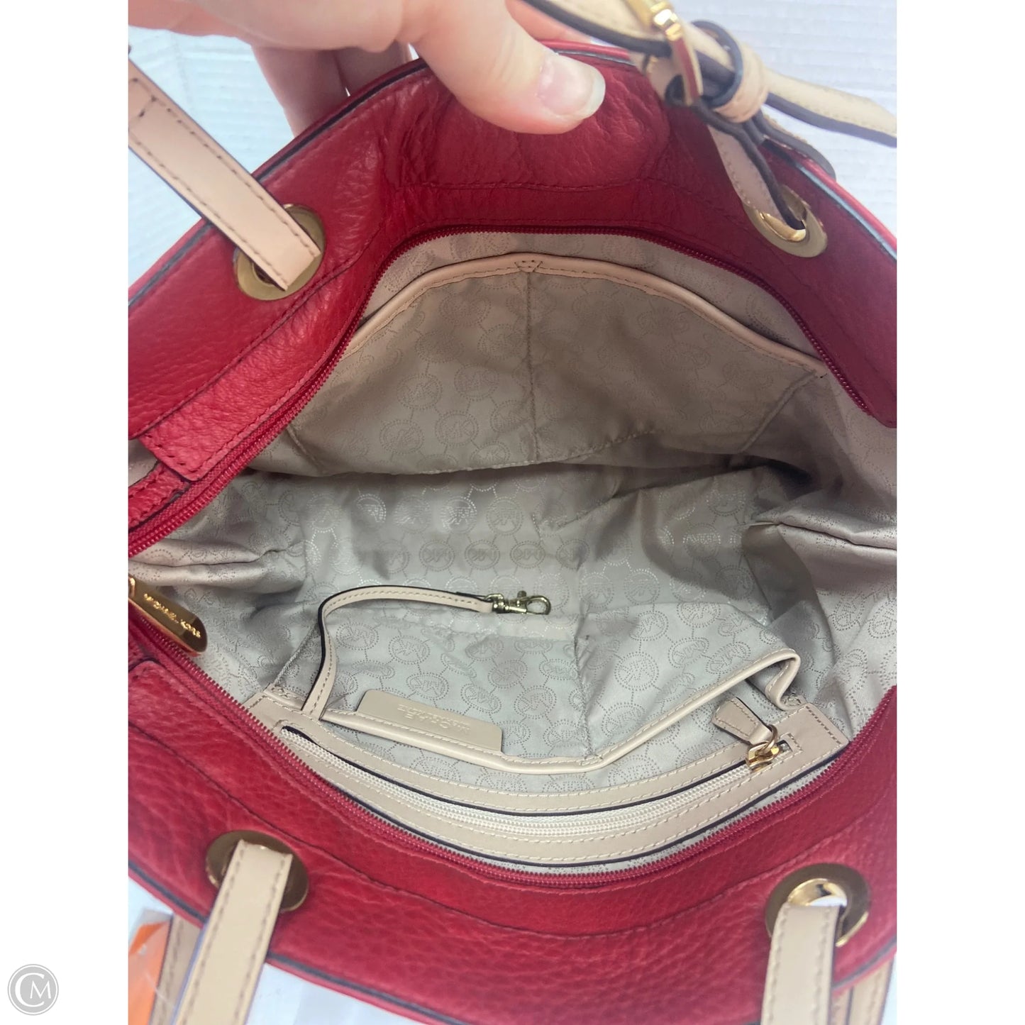 Handbag Designer By Michael Kors, Size: Medium
