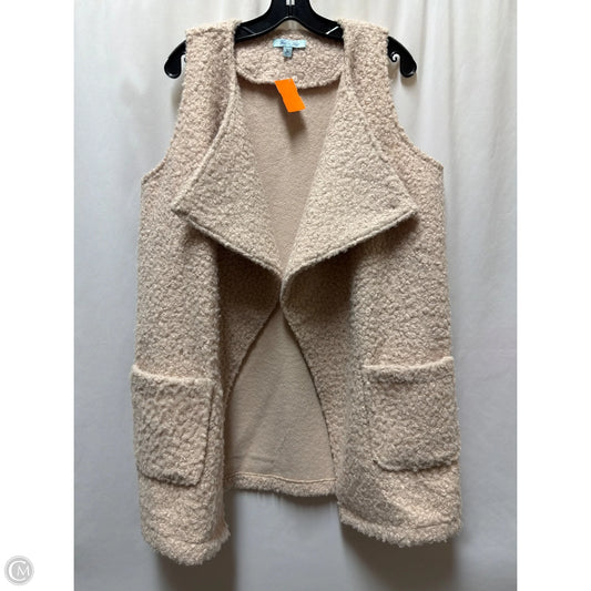 Vest Other By She + Sky In Cream, Size: L