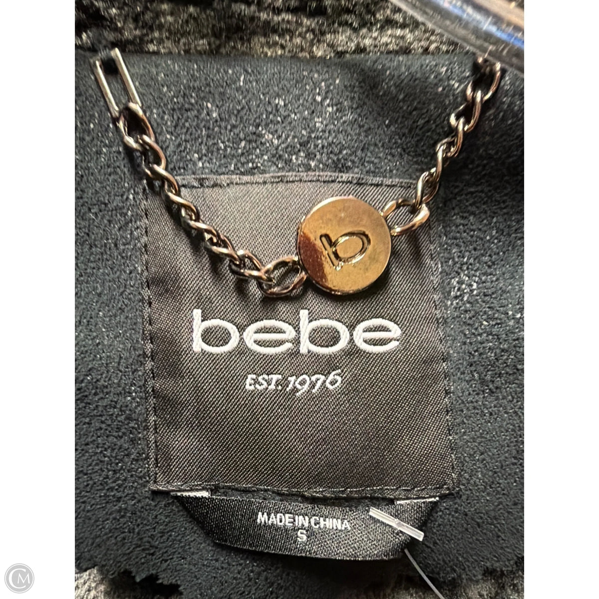 Coat Other By Bebe In Black, Size: S