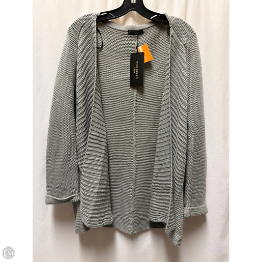 Cardigan By Clothes Mentor In Grey, Size: M