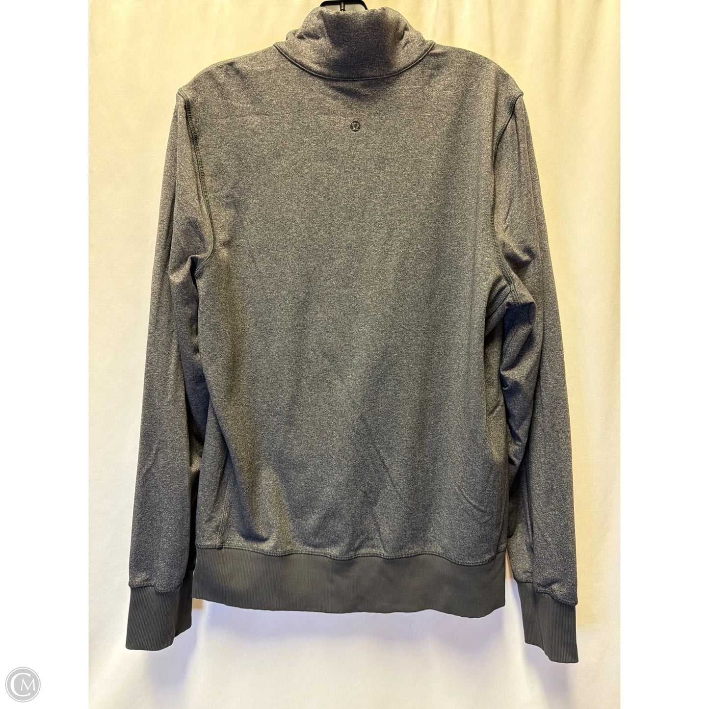 Athletic Jacket By Lululemon In Grey, Size: M