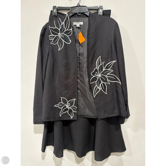 Skirt Set 2pc By Coldwater Creek In Black, Size: M