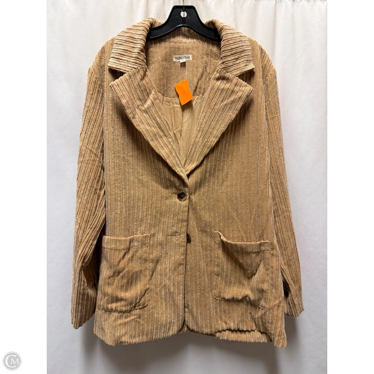 Blazer By Main Strip In Brown, Size: M