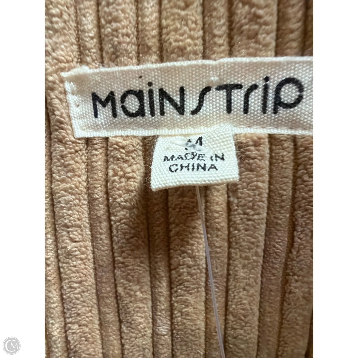 Blazer By Main Strip In Brown, Size: M