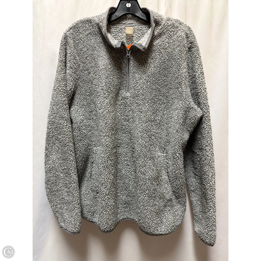 Jacket Faux Fur & Sherpa By St Johns Bay In Taupe, Size: Xl