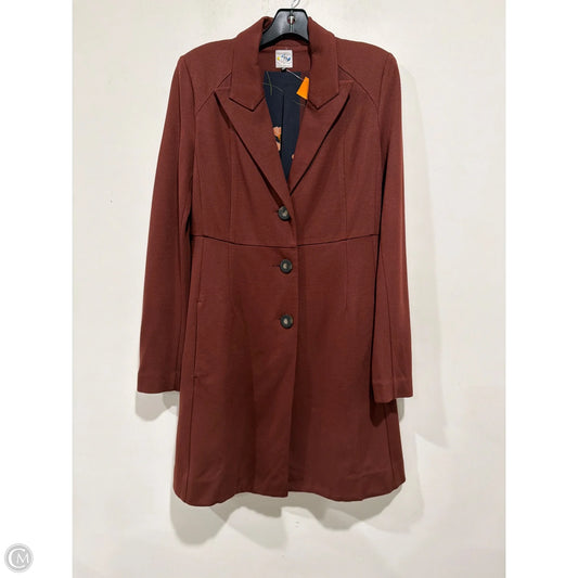 Coat Peacoat By Cabi In Copper, Size: S