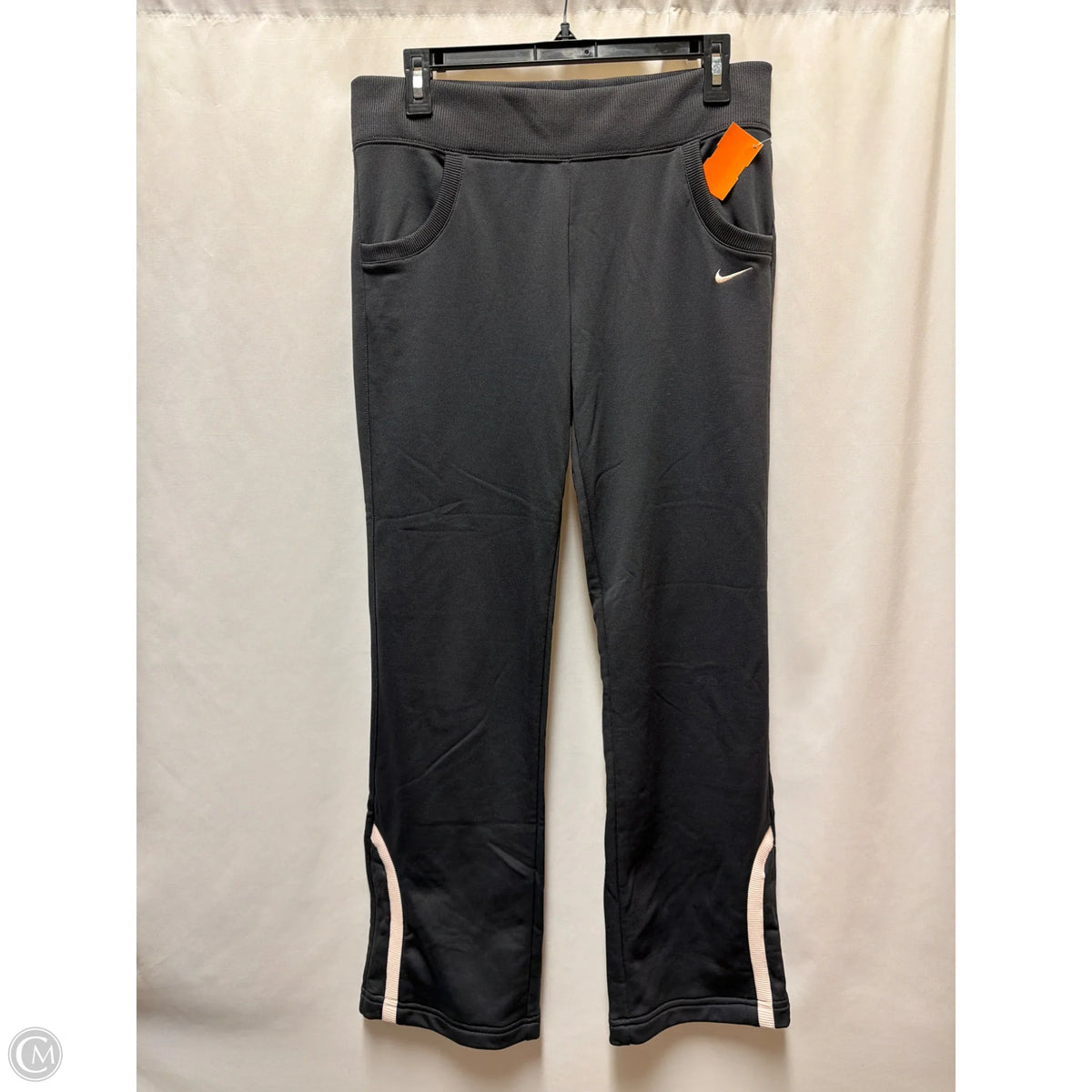 Athletic Pants By Nike In Grey, Size: M