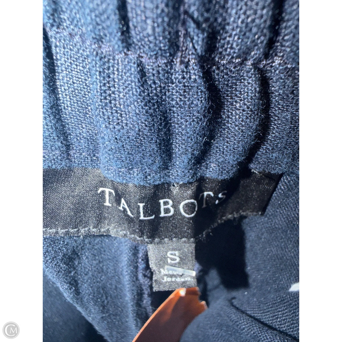Pants Linen By Talbots In Navy, Size: S