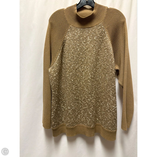 Sweater By Nine And Company In Brown, Size: 2x