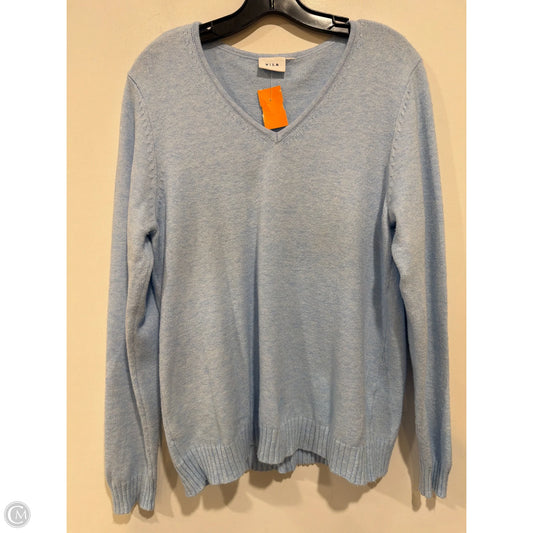 Sweater By Clothes Mentor In Blue, Size: L