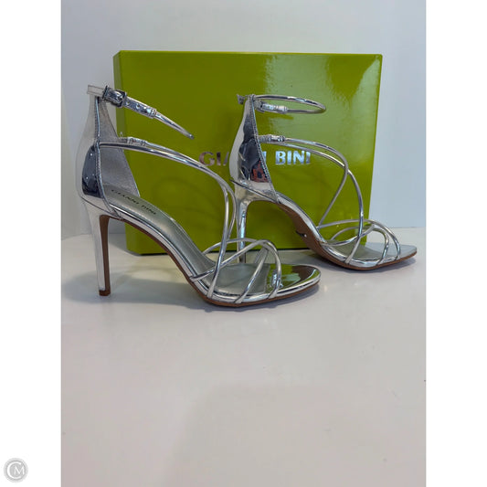 Shoes Heels Stiletto By Gianni Bini In Gold, Size: 9.5