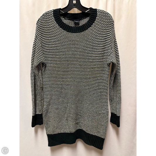 Sweater By Gap In Black & White, Size: Xs
