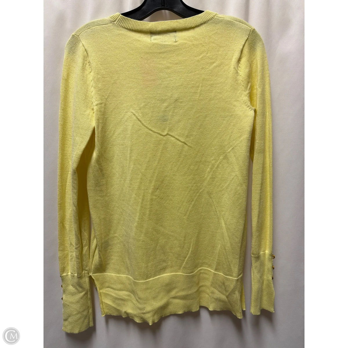 Sweater By Premise In Yellow, Size: S