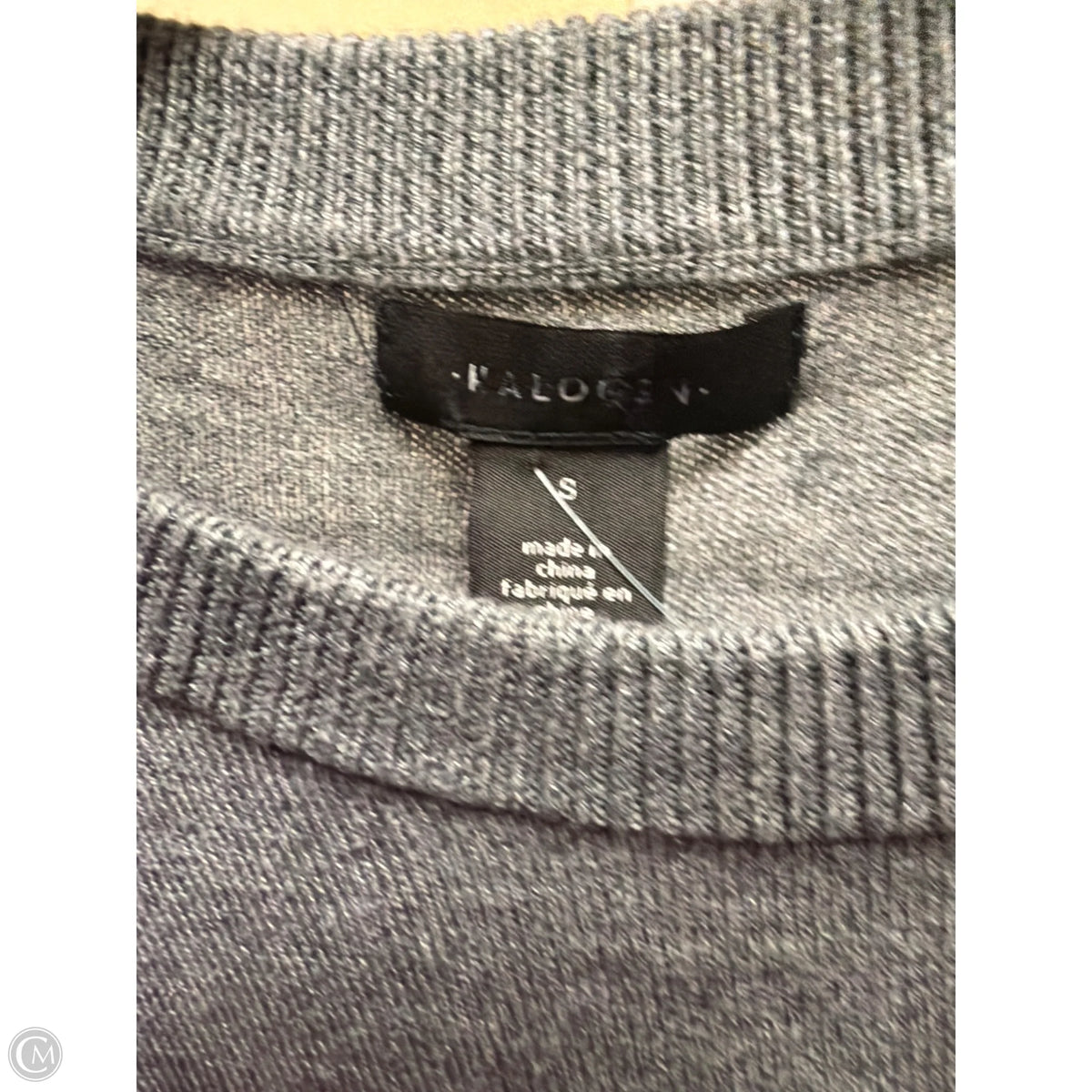 Sweater By Halogen In Grey, Size: S