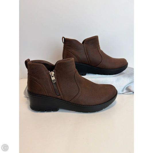 Boots Ankle Flats By Bzees In Brown, Size: 6.5