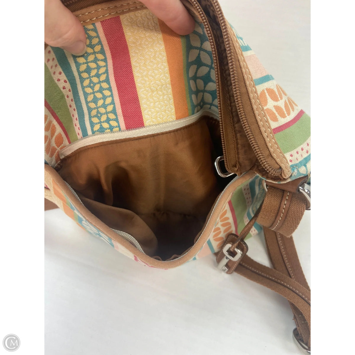 Handbag By Fossil, Size: Medium
