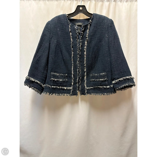 Blazer By Lane Bryant In Navy, Size: 1x