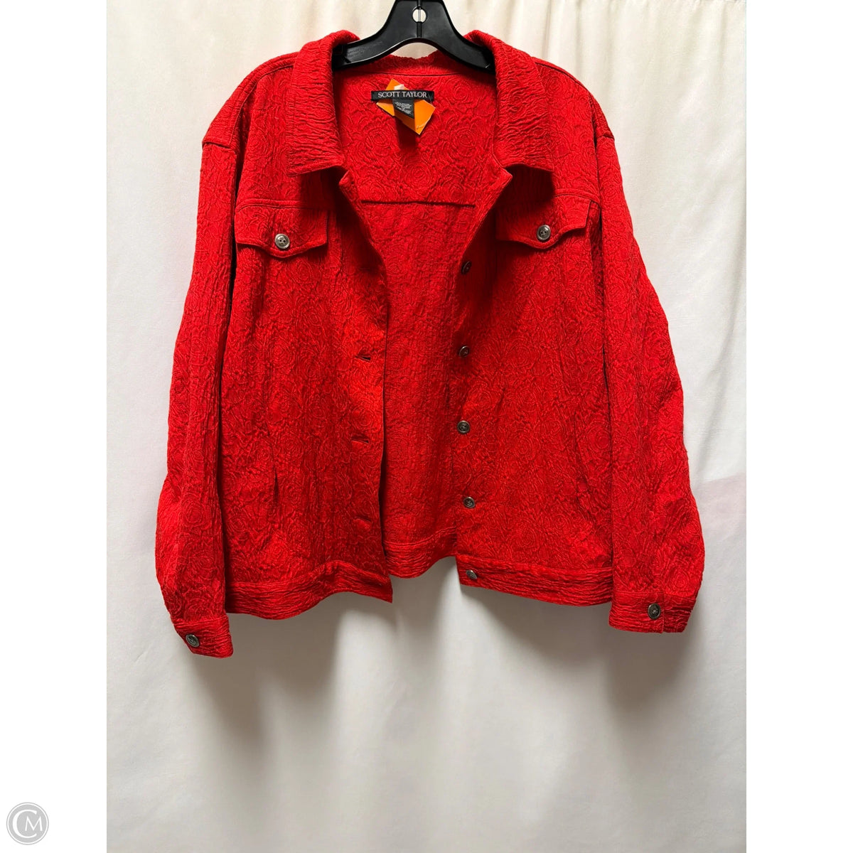 Blazer By Scott Taylor In Red, Size: 1x