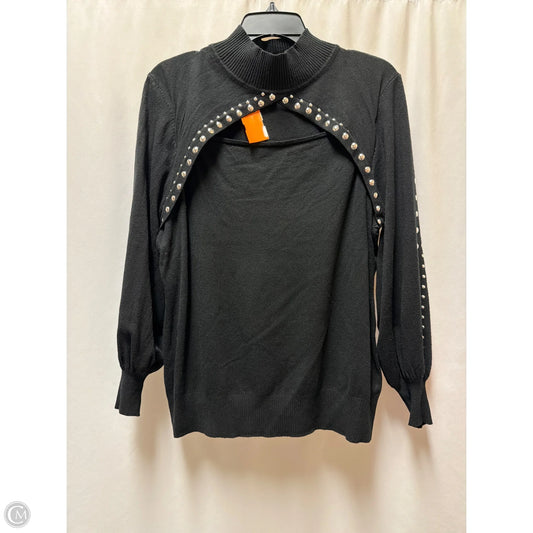 Sweater By Clothes Mentor In Black, Size: 2x