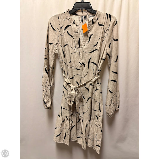 Dress Casual Midi By Vero Moda In Beige, Size: S