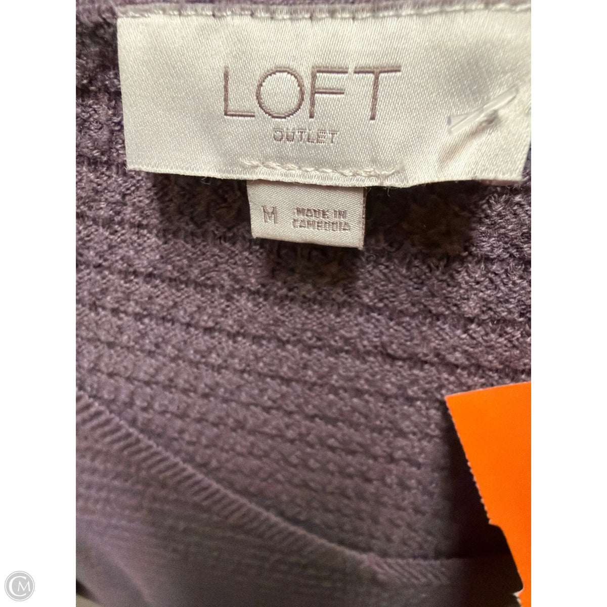 Sweater By Loft In Purple, Size: M