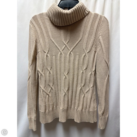 Sweater By Hannah In Tan, Size: M