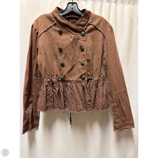 Jacket Other By Hyfve In Brown, Size: M