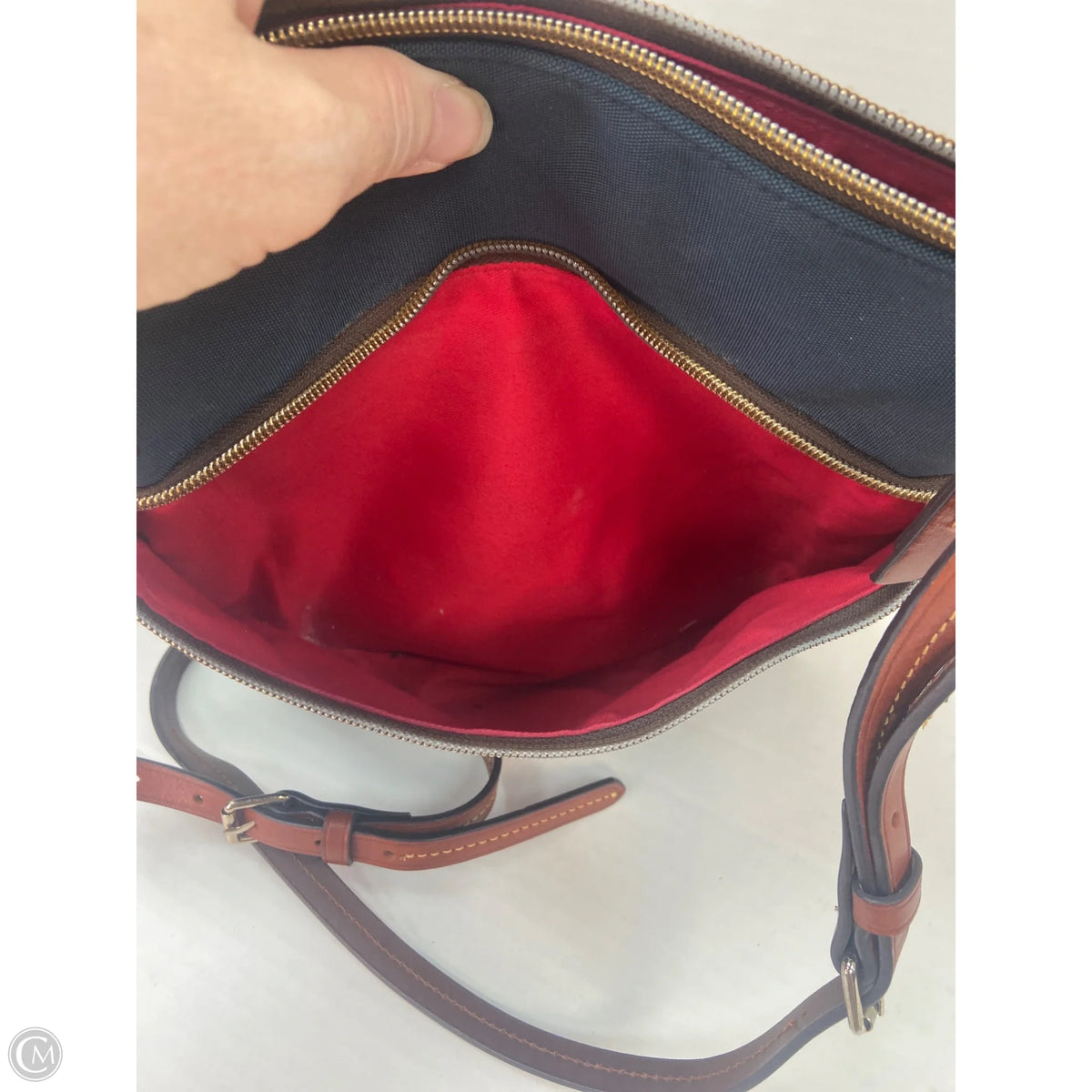 Crossbody Designer By Dooney And Bourke, Size: Medium