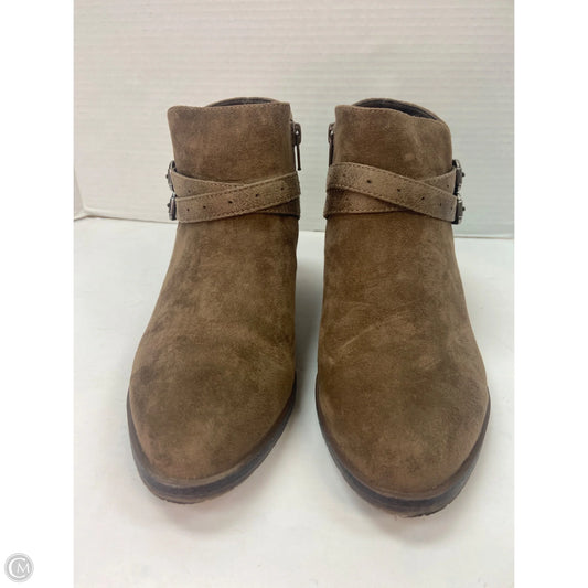 Boots Ankle Heels By Sonoma In Brown, Size: 8.5