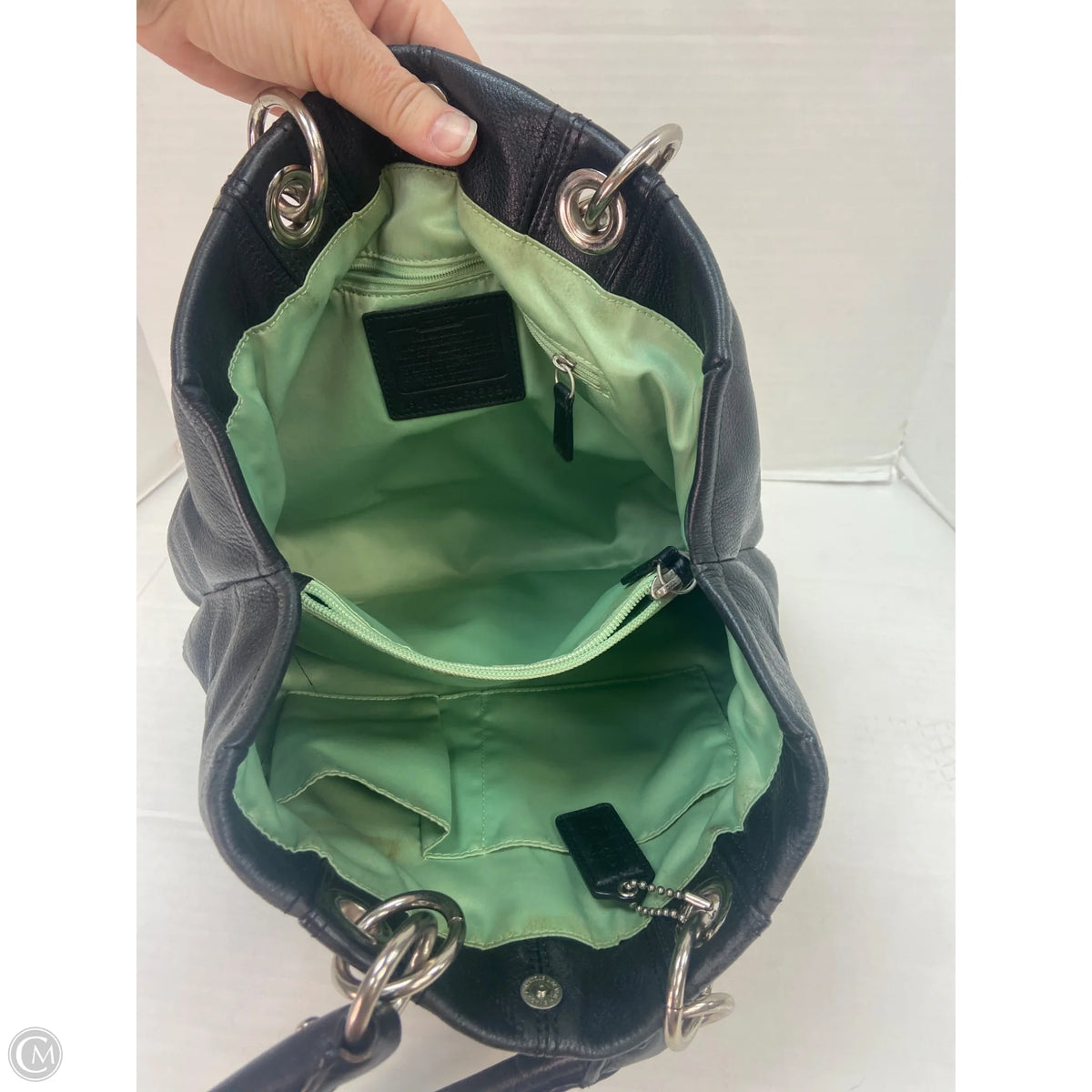 Handbag Designer By Coach, Size: Large
