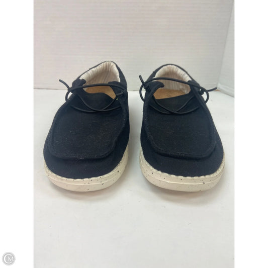 Shoes Flats By Clothes Mentor In Black, Size: 7.5