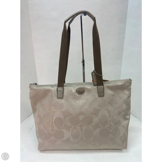 Handbag Designer By Coach, Size: Large