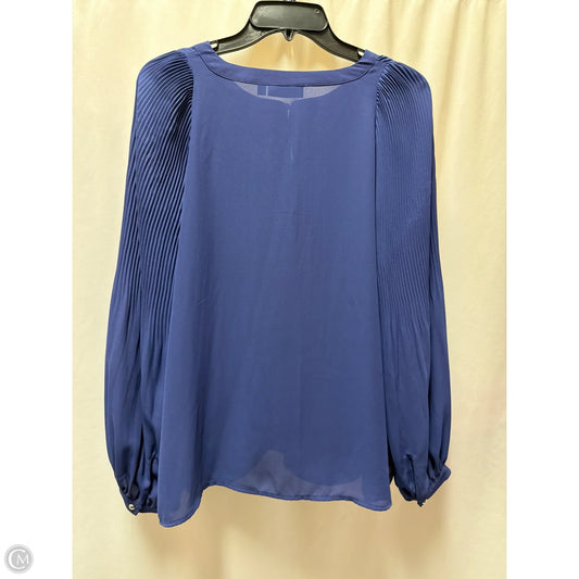 Top Long Sleeve By Apt 9 In Purple, Size: M