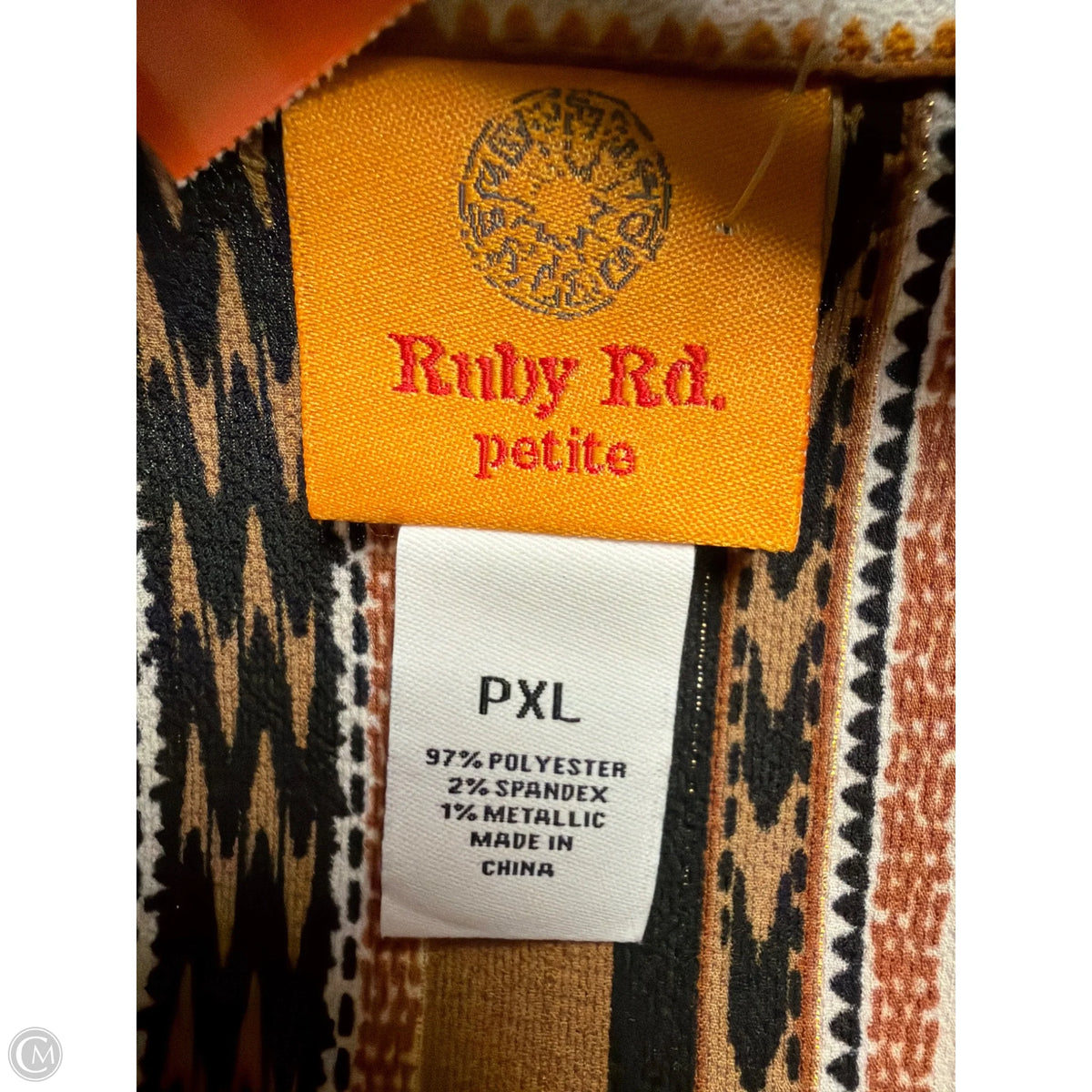 Top Long Sleeve By Ruby Rd In Orange, Size: Xlp