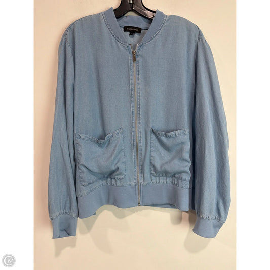 Jacket Other By Calligraphie In Blue, Size: Xl