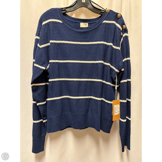 Sweater By Cyrus In Blue, Size: L