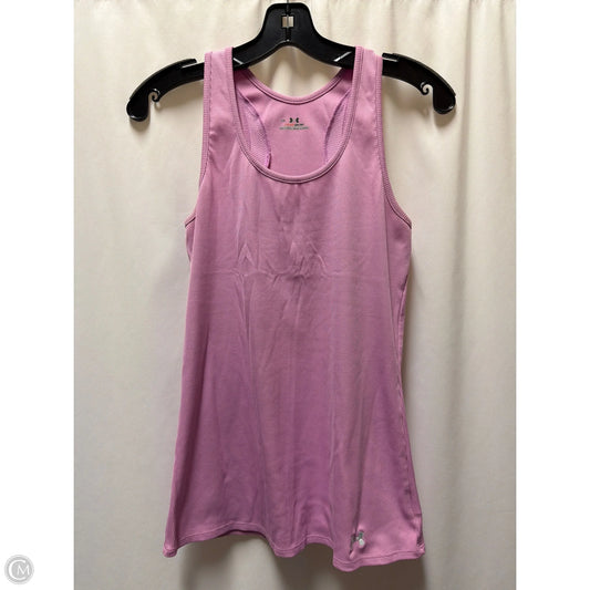 Athletic Tank Top By Under Armour In Pink, Size: L