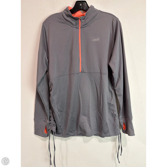 Athletic Jacket By Avia In Grey, Size: Xl