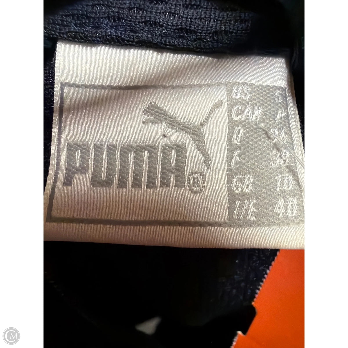 Athletic Jacket By Puma In Navy, Size: S