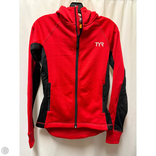 Athletic Jacket By Clothes Mentor In Red, Size: Xs