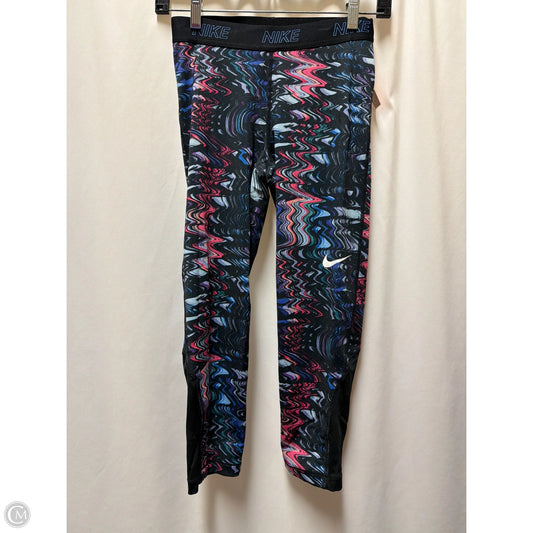 Athletic Capris By Nike In Multi-colored, Size: S