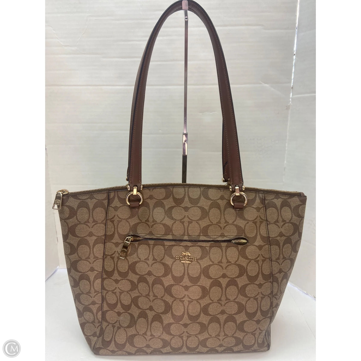 Handbag Designer By Coach, Size: Large