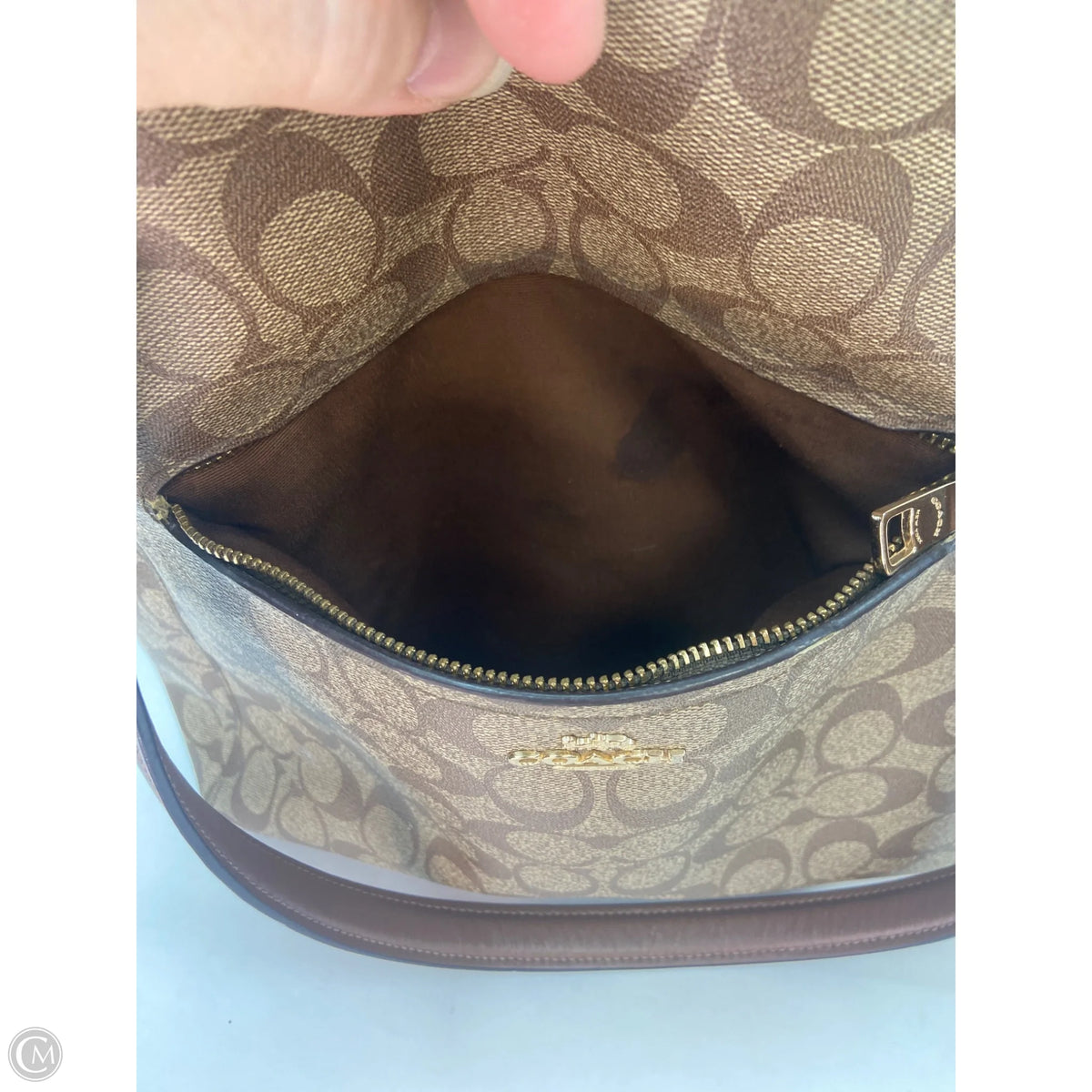 Handbag Designer By Coach, Size: Large